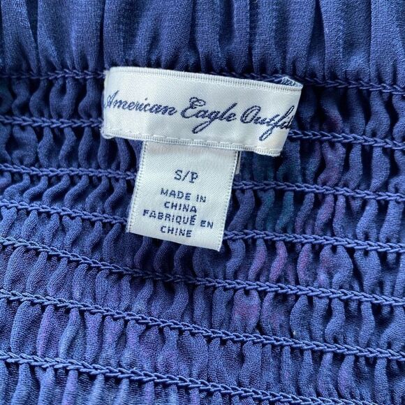 American Eagle strapless tiered dress perfect for - Picture 6 of 7